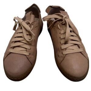 Sam Edelman Women's Leather Jayme Sneaker Lactae Hevea Sole Size 6